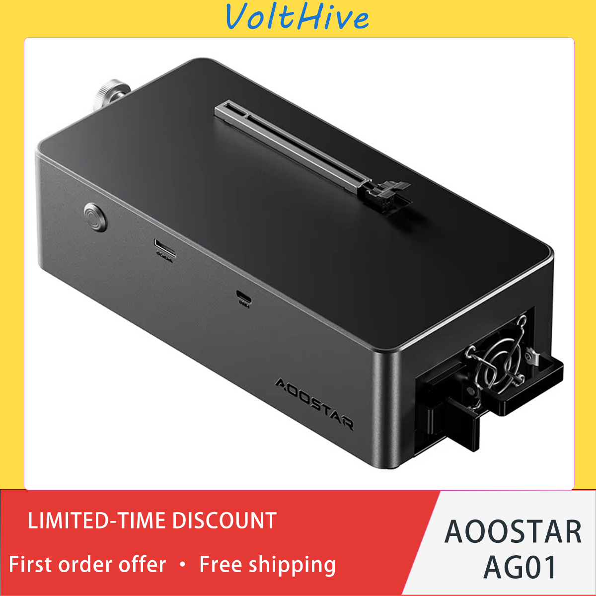 Oculink Egpu Mini Pc - AOOSTAR AG01 AG02, station d’accueil EGPU,