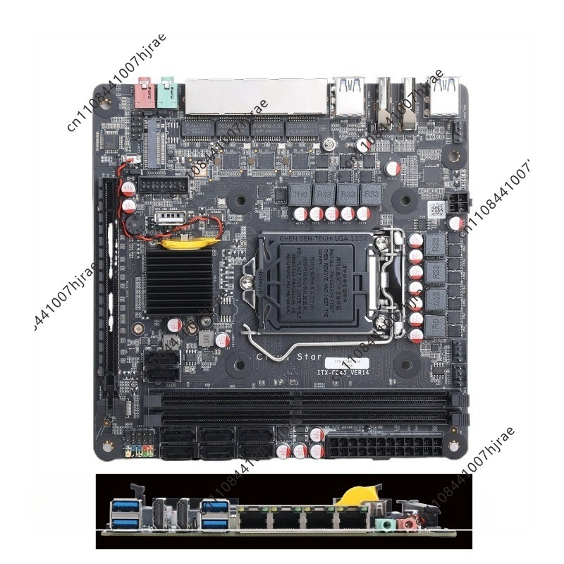 Nas Motherboard 8 Sata Mini Itx - Carte mère Mini ITX C246 NAS
