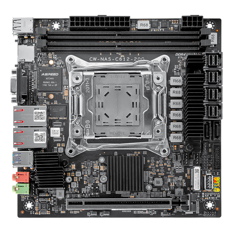 Carte mère de serveur NAS Mini - Nas Motherboard 8 Sata Mini Itx avis et prix
