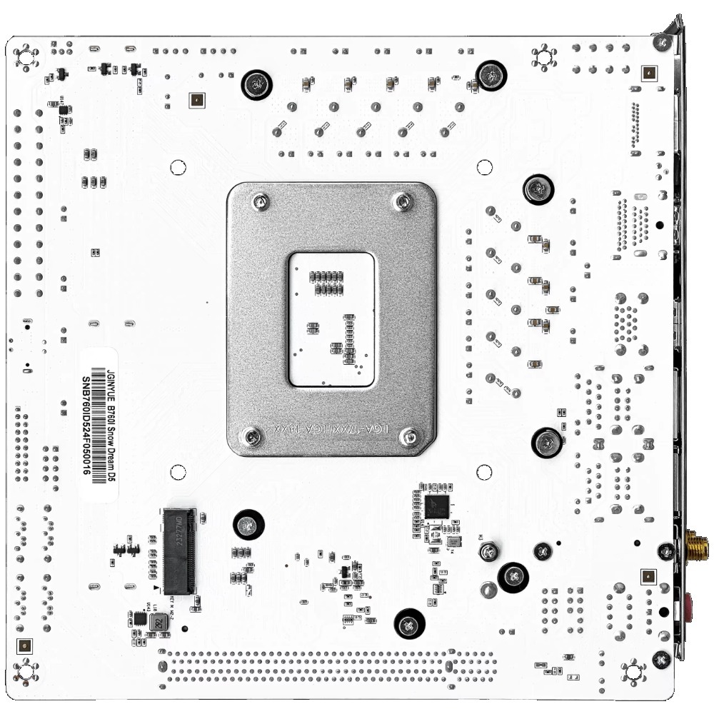 JGINYUE B760i-Snow Dream Carte - Lga1700 Itx Motherboard Ddr5 avis et prix