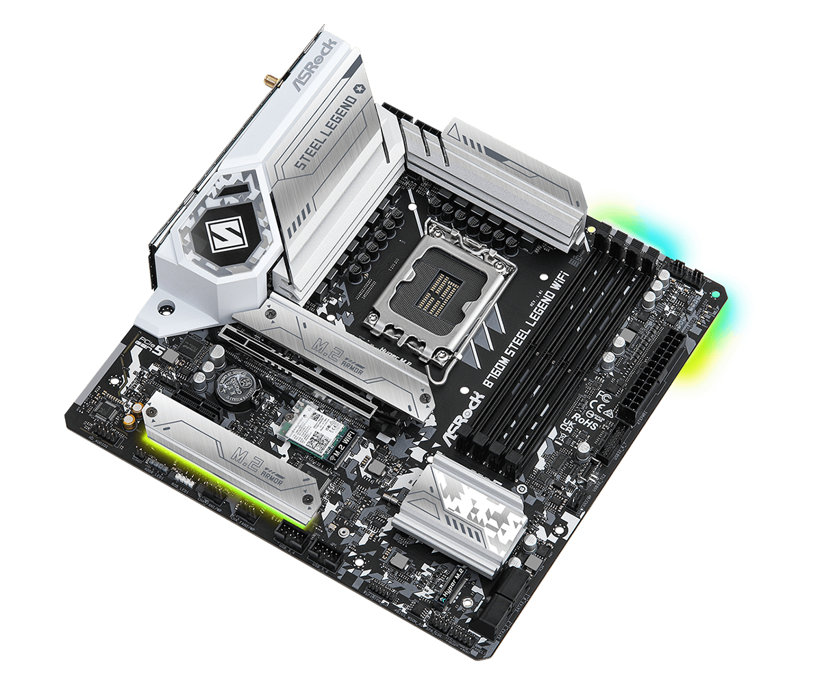 Carte mère ASROCK B760M STEEL  - Lga1700 Itx Motherboard Ddr5 avis et prix
