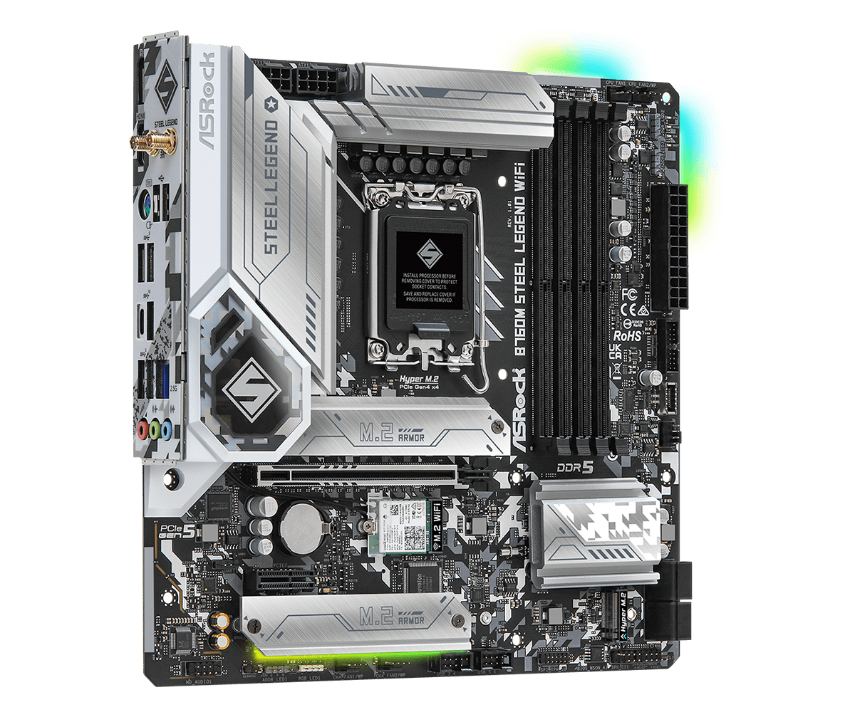 Carte mère ASROCK B760M STEEL  - Lga1700 Itx Motherboard Ddr5 avis et prix