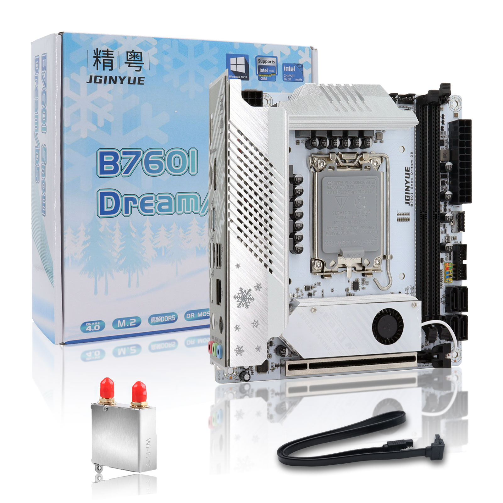 JGINYUE B760i ddr5 mini itx or - Lga1700 Itx Motherboard Ddr5 avis et prix